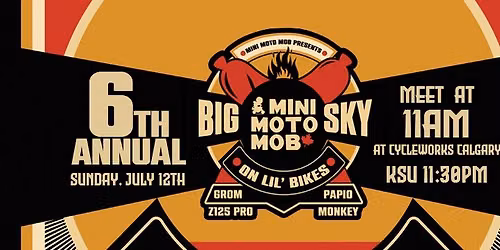 6th Annual Big Sky on Lil' Bikes Mini Moto Rally