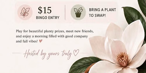 Plant bingo 9\/19