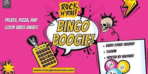 Mary Jane's Rock and Roll Bingo Boogie!