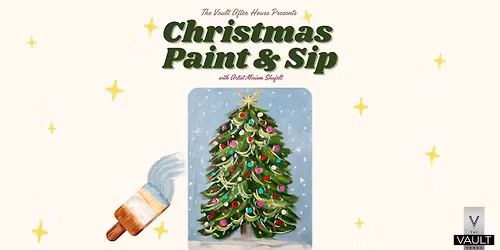 The Vault After Hours: A Christmas Paint & Sip