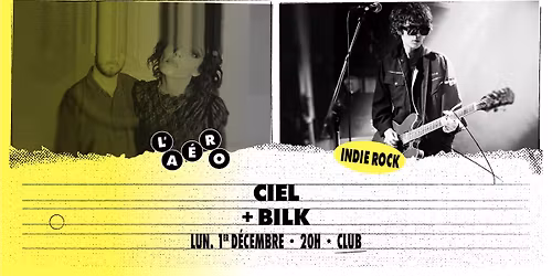 Ciel + Bilk \u2219 L'A\u00e9ronef\u23a5Club