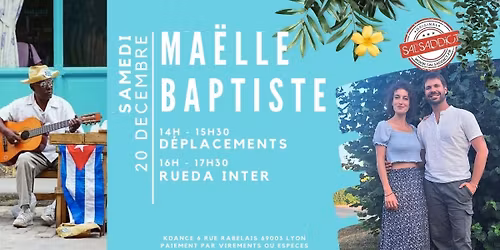 Stages salsa - D\u00e9placements et rueda