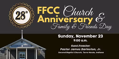 FFCC 28th Church Anniversary