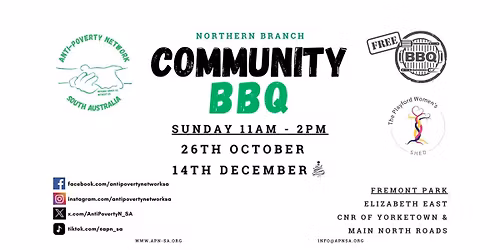 Free Northern Branch Community BBQ
