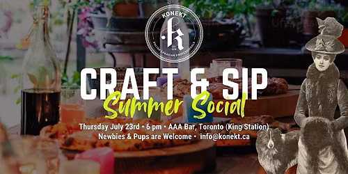 Summer Social: Craft & Sip