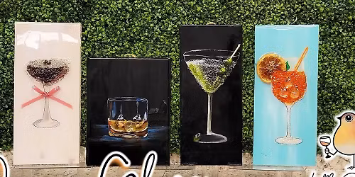 Classic Cocktails | Resin + Glass Sip & Pour Workshop