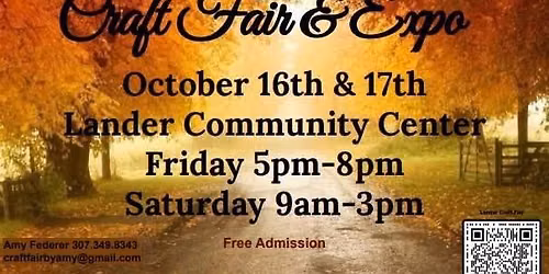 Lander Fall Craft Fair & Expo