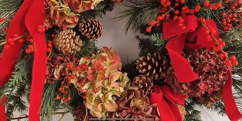 WILDE STUDIO x BTS CONCEPT STORE BIG BOUGIE FESTIVE WREATH WORKSHOP