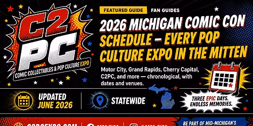 2026 Grand Rapids Comic-Con - Friday at DeVos Place Convention Center