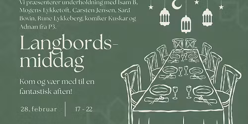 Ramadan Langbordsmiddag