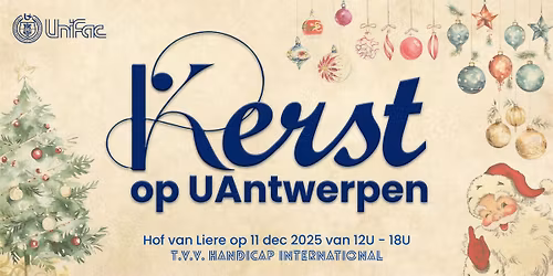 Kerst op UAntwerpen 2025