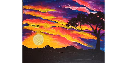 Colors of Twilight - Paint and Sip in Sacramento | Classpop!\u2122