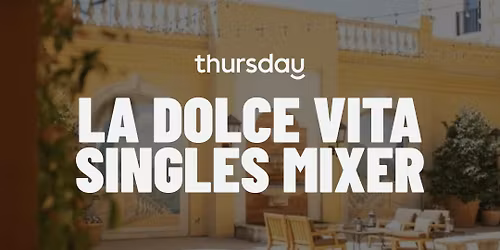 Thursday Austin: \ud83c\udf79LA DOLCE VITA @ Hotel Viata 