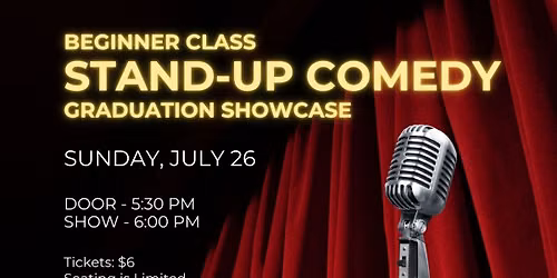 Stand Up Comedy Class Graduation at Improv Comedy Theatre - Tempe