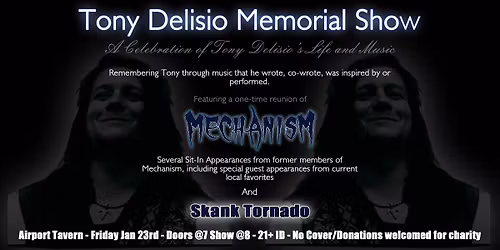 A CELEBRATION OF TONY DELISIO'S LIFE AND MUSIC