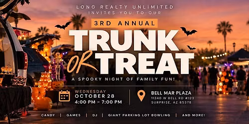 THIRD ANNUAL LONG REALTY UNLIMITED TRUNK OR TREAT