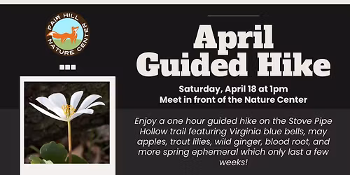 April Guided Hike