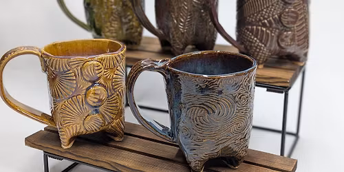 Handbuilt Textured Mug Workshop