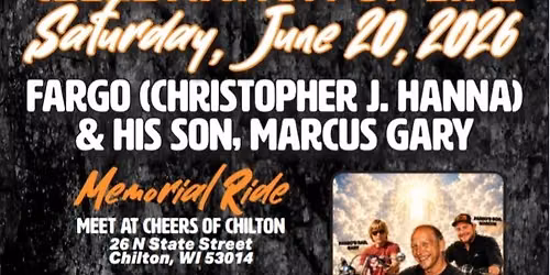 LET'S RIDE! Memorial Ride & Celebration of Life!!