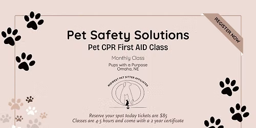 Pet Safety Solutions - Pet CPR & First AID