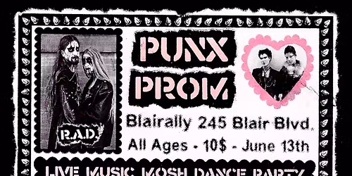 PUNX PROM: Blacktracks | Spooky | Rot\/Woven | Agnosia | Finger Trap