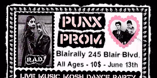 PUNX PROM: Blacktracks | Spooky | Rot\/Woven | Agnosia | Finger Trap