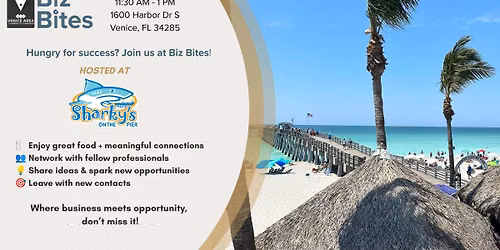 Biz Bites Hosted at Sharky's On The Pier