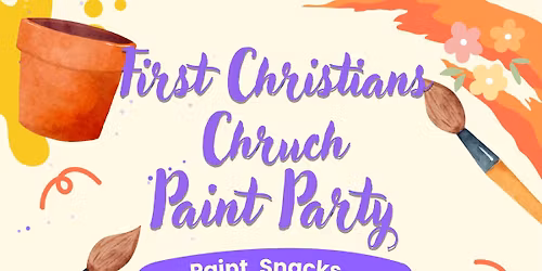 First Christians Church Paint Party