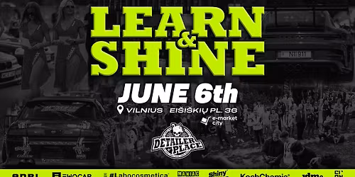 LEARN & SHINE BY DETAILER PLACE 2026