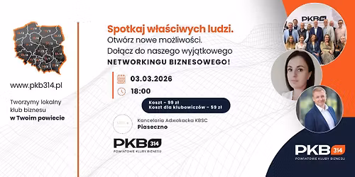 Spotkanie Biznesowe dla przedsi\u0119biorc\u00f3w w Piasecznie