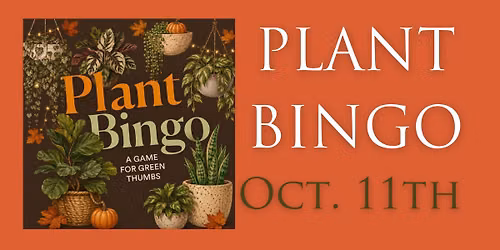 October Plant Bingo at Rhoads
