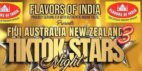 "Flavors of India" Presents FANZ Tiktok Stars Night 3.0