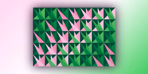 Workshop | Paper Mosaic \u2022  Geometric Florals | Art-A-Fair