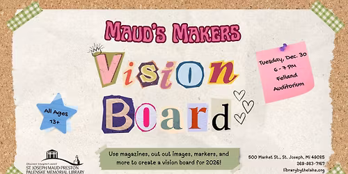 Maud's Makers: Vision Boards