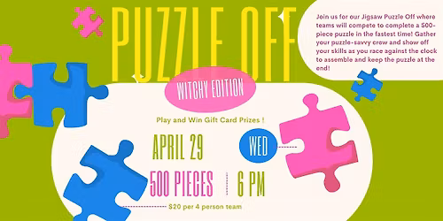 BHAM Puzzle Night - April 29