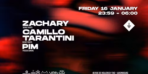 GROUND: House & Minimal (Zachary, Camillo, Pim | LU x FR)