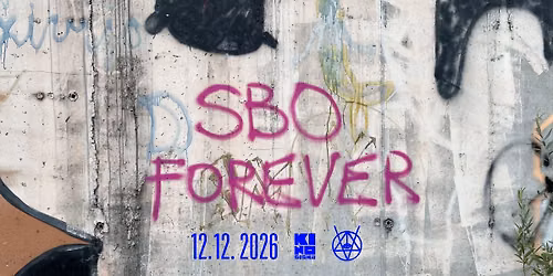 SBO FOREVER \u2013 POSLOVILNI KONCERT @ Kino \u0160i\u0161ka 