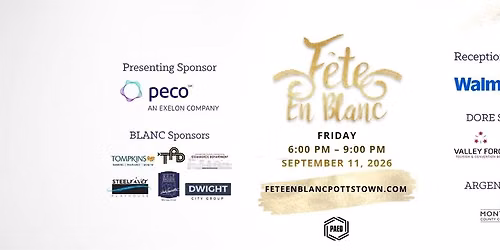 Pottstown Fete En Blanc