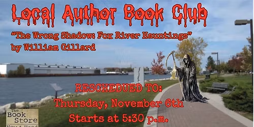 Local Author Book Club featuring William Gillard