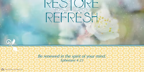 Calvary's Women's Ministry:  God Makes All Things New!