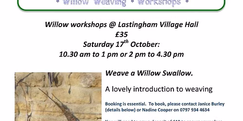 Weave a Willow Swallow