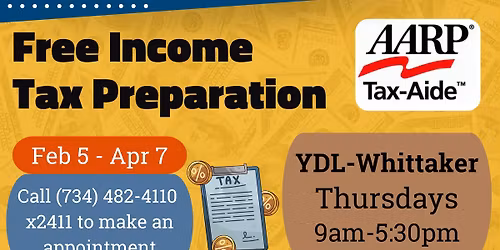 AARP Tax-Aide Program - Income Tax Preparation