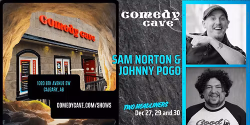 Performing December 30: Johnny Pogo & Sam Norton