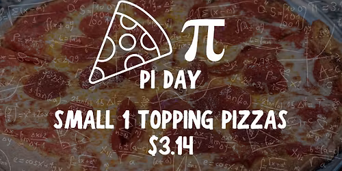 Pi Day at Craftsman Pizza!