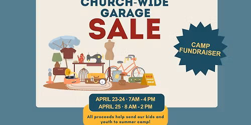 KidsWay\/CHAOS Garage Sale Fundraiser