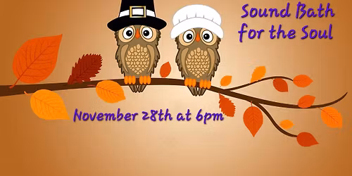 Holiday Sound Bath for the Soul at Vitalize Studio