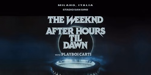 Bus per The Weeknd at Stadio San Siro (Milano)