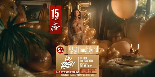 15 Jahre We Love RnB \u2022 Samstag 01_11 \u2022 nachtkind