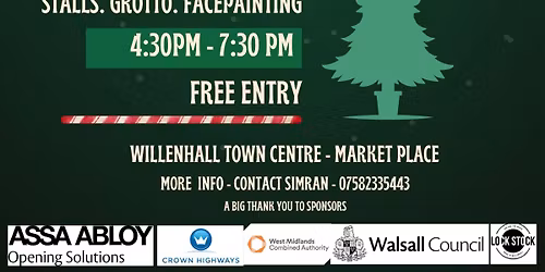 Willenhall Christmas Switch On and Market