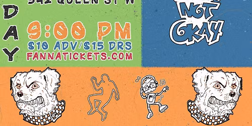 K-Man & The 45s, The Mendozaz and Super Not Okay